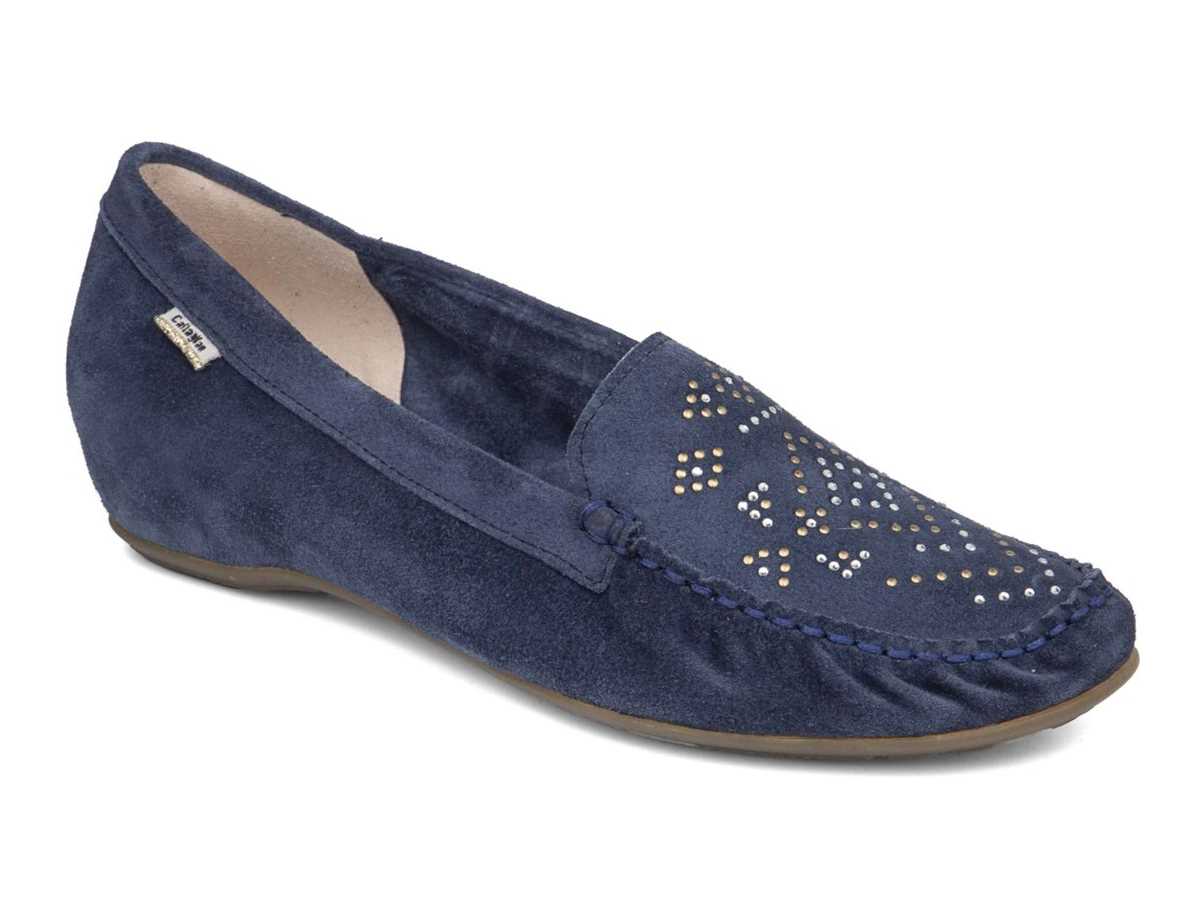 Callaghan 12043 Dance Mocassins Dames Blauw | FZC6892NO