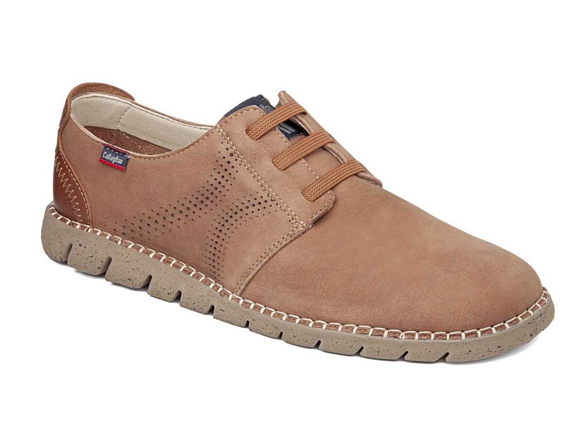 Callaghan 43200 Viz Veterschoenen Heren Beige Bruin | DUJ579QJ