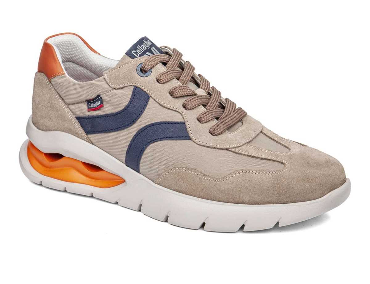 Callaghan 45408 Vento Sneakers Heren Beige Blauw | FPN6777FM