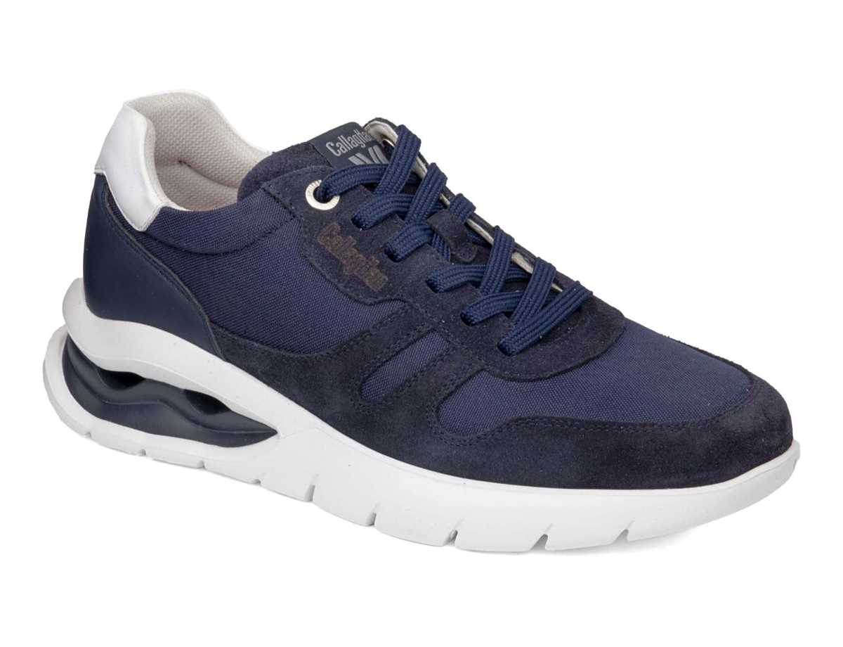 Callaghan 45416 Vento Sneakers Heren Blauw Wit | VGS1333AF