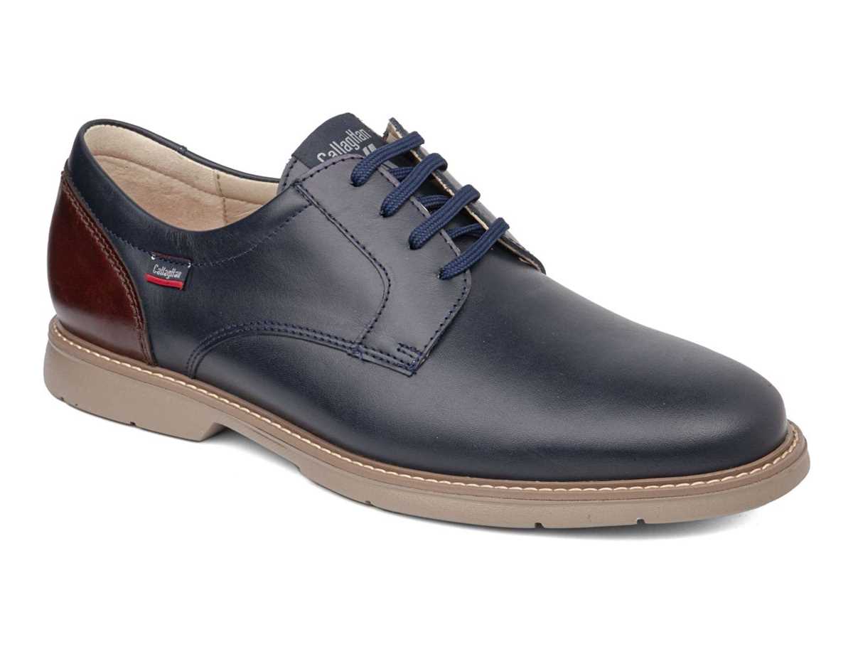 Callaghan 46700 Upam Veterschoenen Heren Blauw Bruin | OEY3430QG