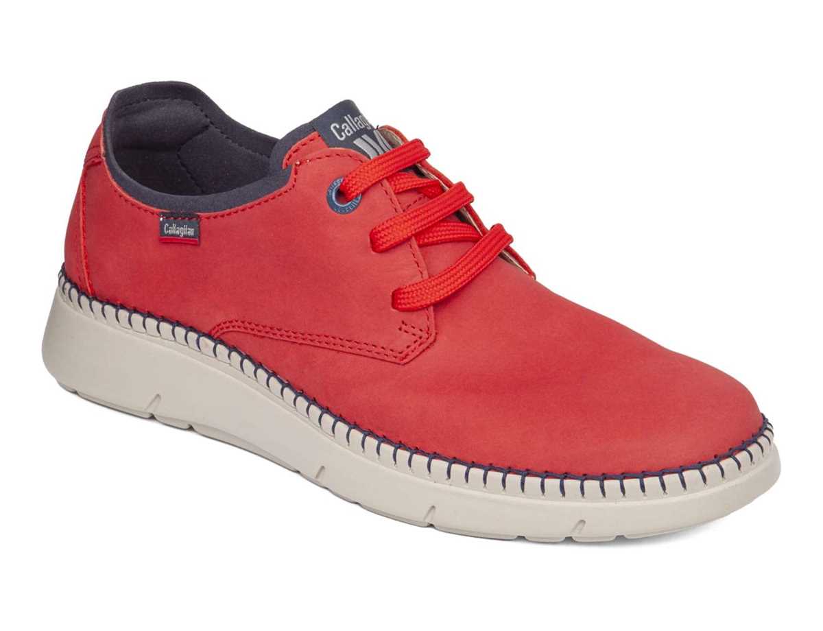 Callaghan 53500 Circular Veterschoenen Heren Rood Blauw | SKR1376XQ