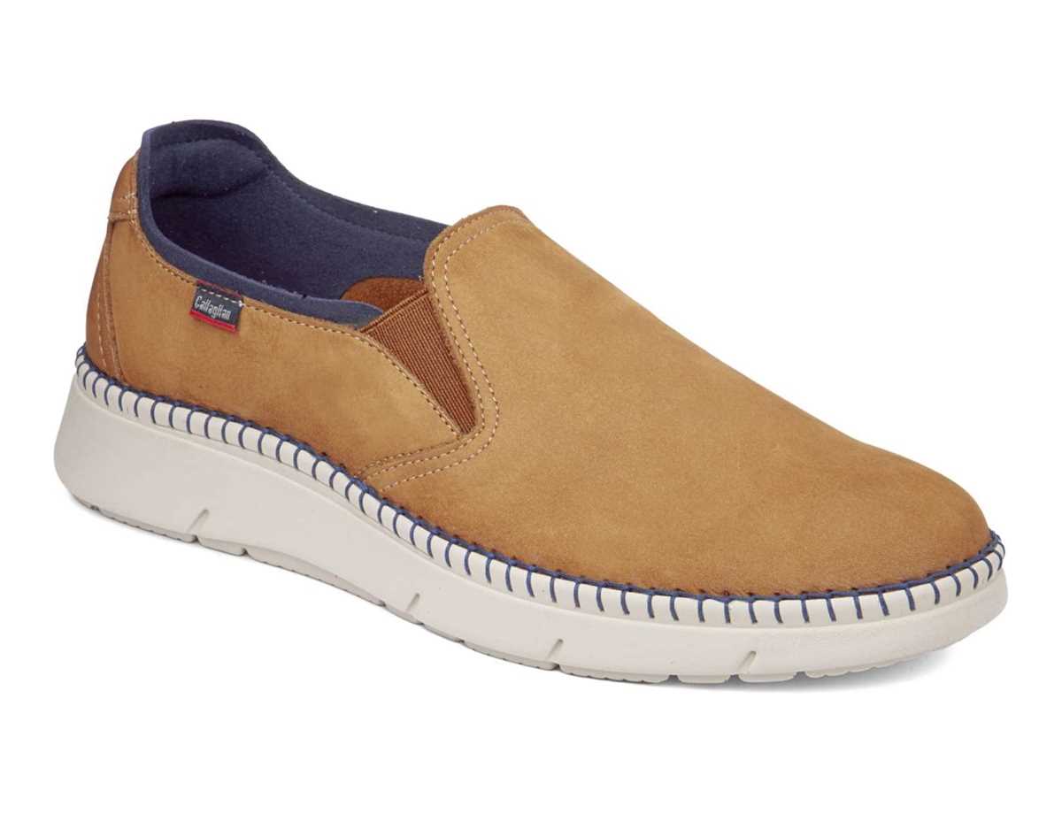 Callaghan 53501 Circular Mocassins Heren Bruin Blauw | UCM7256ZR