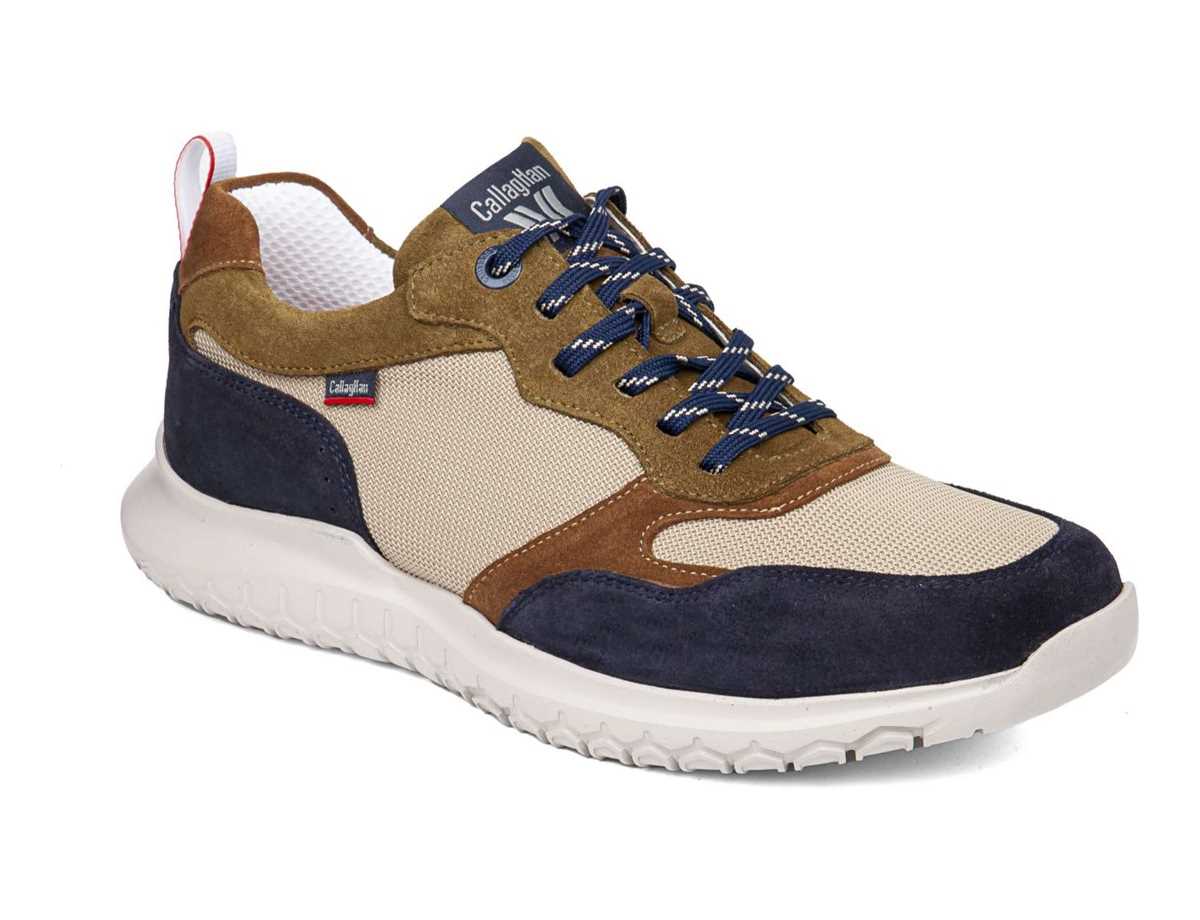 Callaghan 53704 Suv Marine Cro Vrijetijdsschoenen Heren Blauw Beige Bruin | NKN849SA