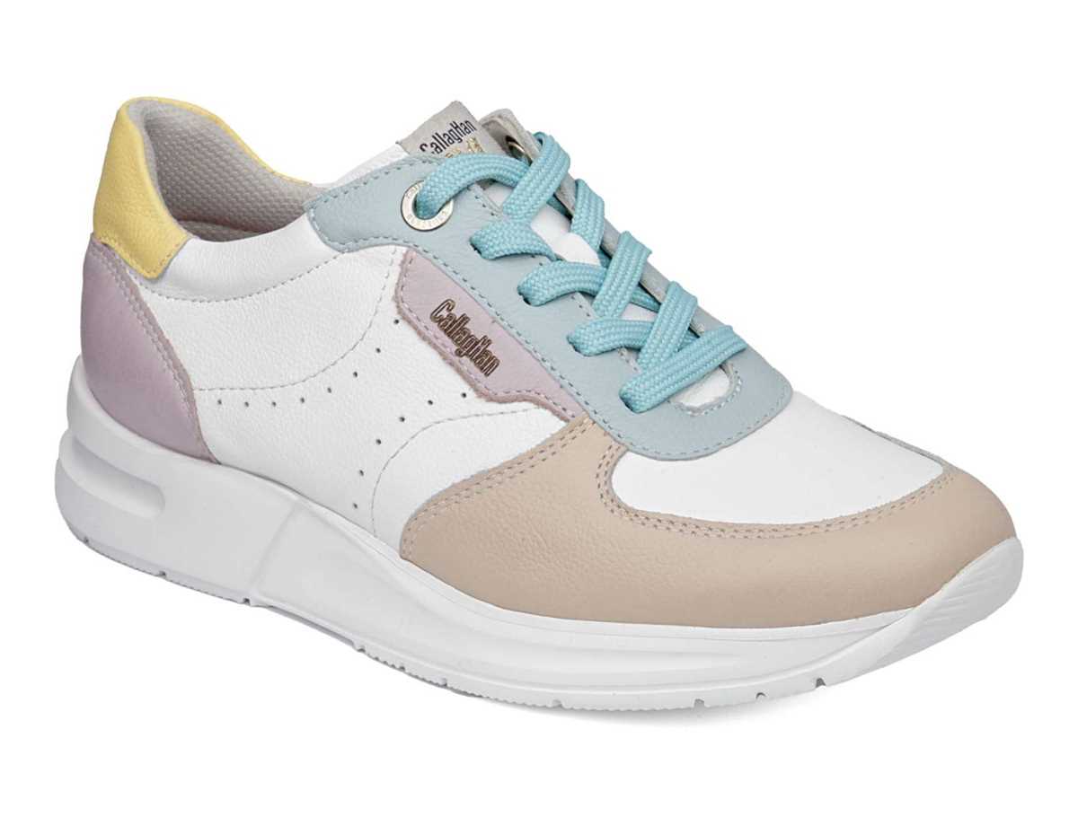 Callaghan 92120 Dorcas S.I.L Sneakers Dames Roze Wit Blauw | VPH4371MW