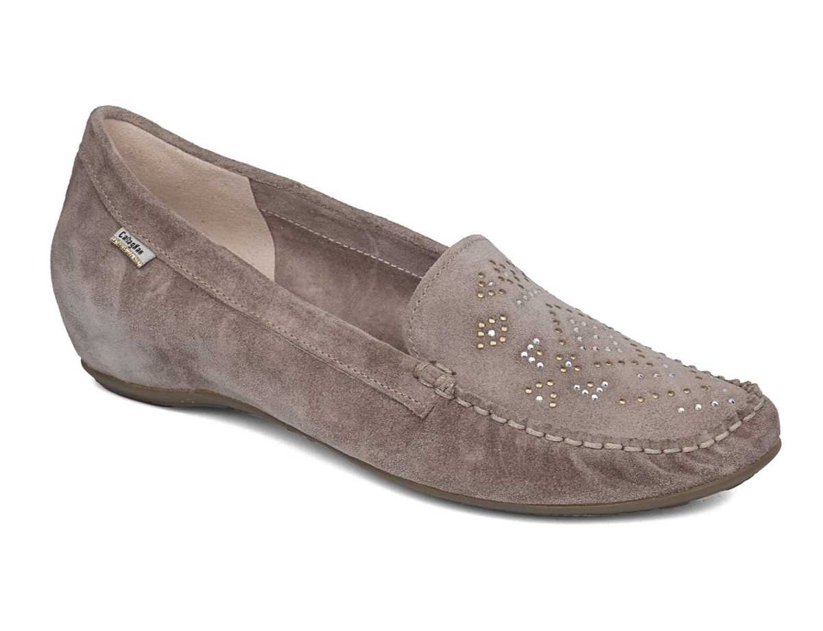 Callaghan 12043 Dance Mocassins Dames Beige | XJN615ZW