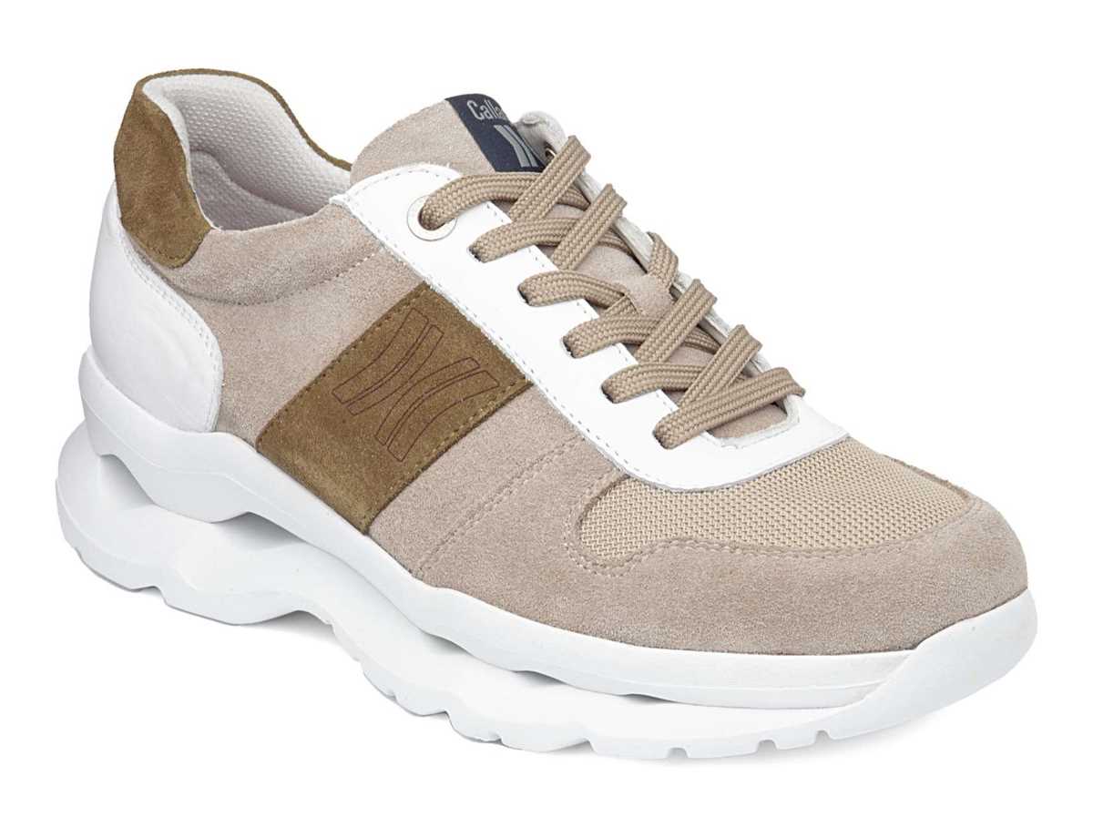 Callaghan 17823 Mare Sneakers Heren Beige Groen | YCC132CT