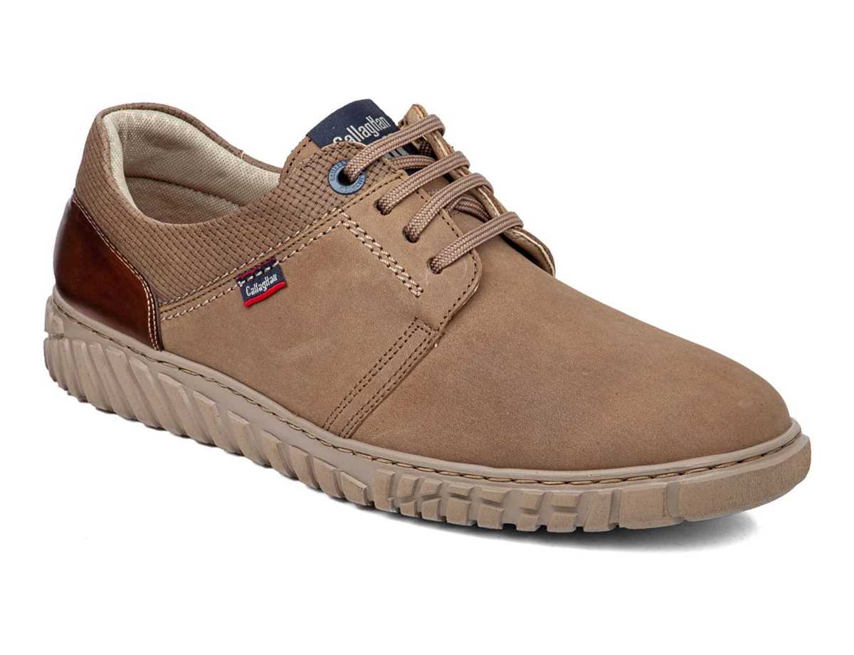 Callaghan 18508 Mope Veterschoenen Heren Beige Bruin | BNA682XB