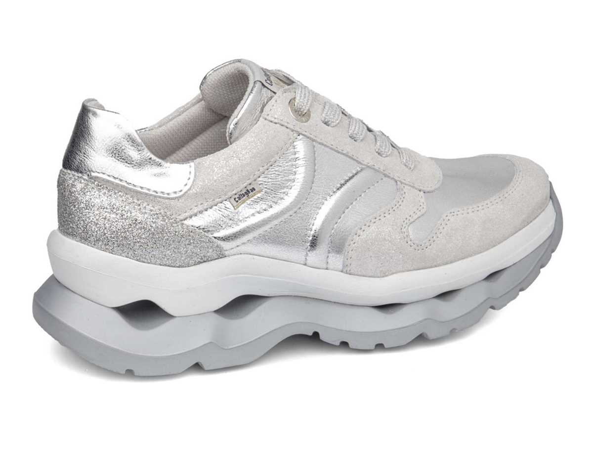 Callaghan 18820 Sole Sneakers Dames Wit Zilver | FWA3757OJ