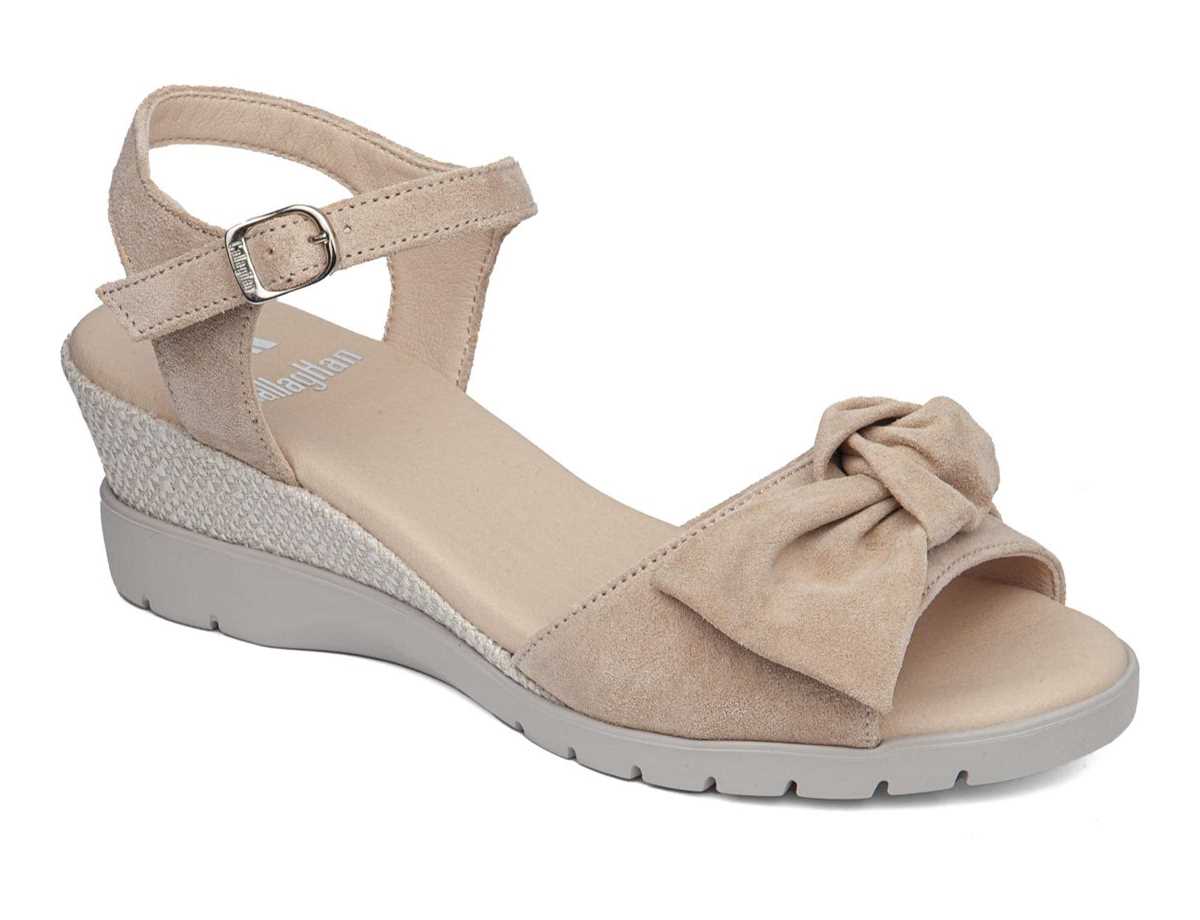 Callaghan 29115 Esperanza Sleehak Sandalen Dames Roze Beige | NWH9498AG