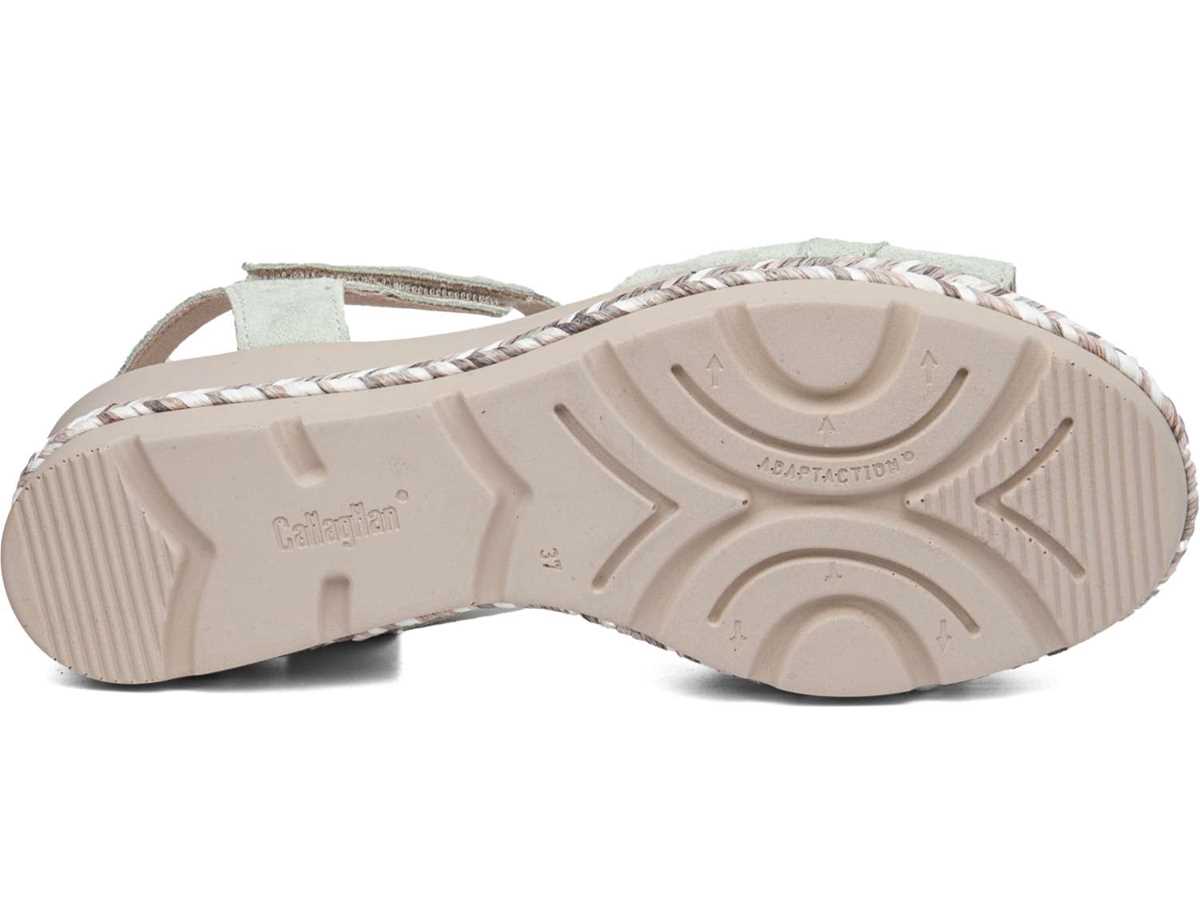 Callaghan 29807 Mara Sleehak Sandalen Dames Groen | HHZ761RZ