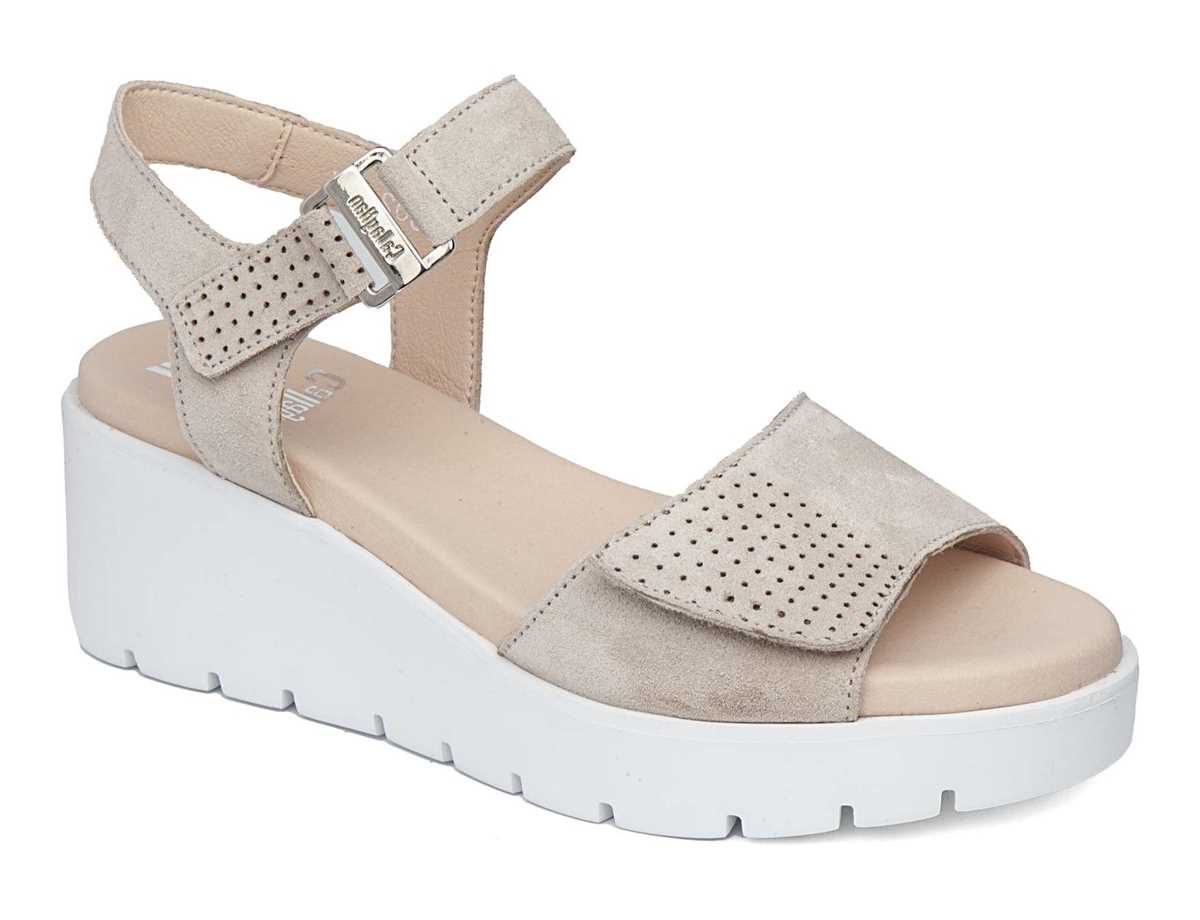 Callaghan 32002 Bera Sleehak Sandalen Dames Beige | NTU9121UI