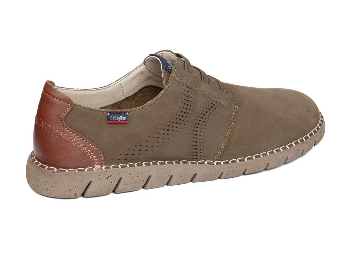 Callaghan 43200 Viz Veterschoenen Heren Groen Bruin | BVH1019IY