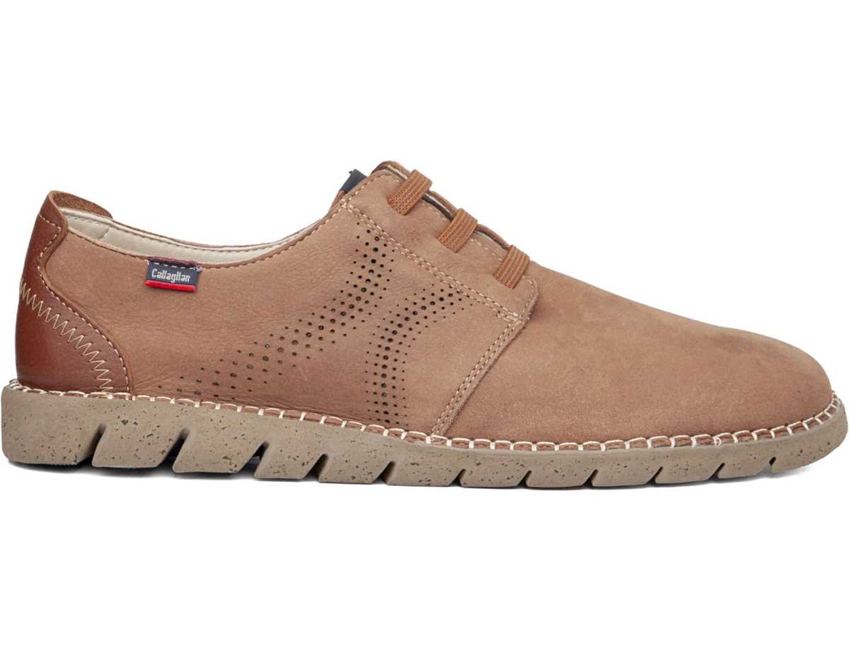 Callaghan 43200 Viz Veterschoenen Heren Beige Bruin | DUJ579QJ