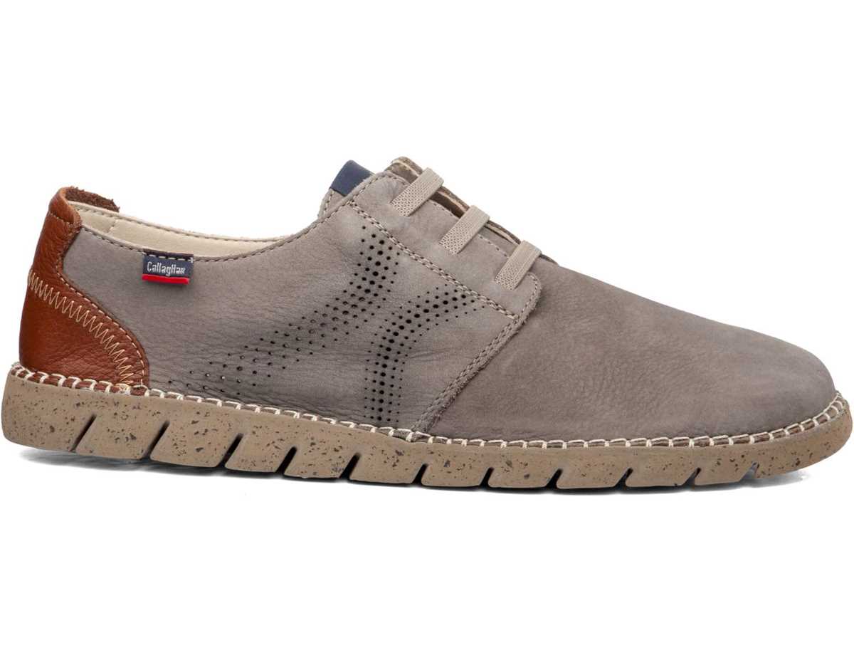 Callaghan 43200 Viz Veterschoenen Heren Beige Bruin | NOY9167ZO