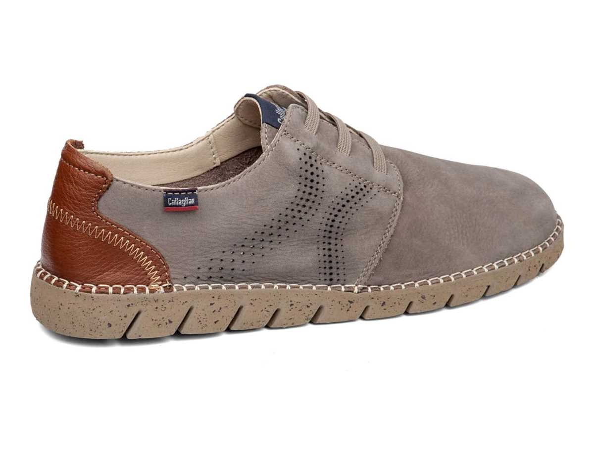 Callaghan 43200 Viz Veterschoenen Heren Beige Bruin | NOY9167ZO