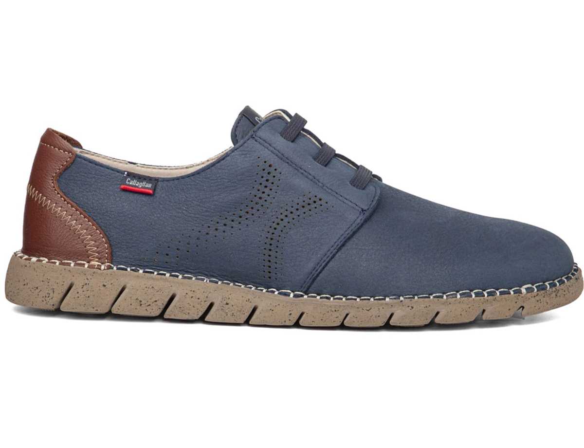 Callaghan 43200 Viz Veterschoenen Heren Blauw Bruin | YFI9154BH