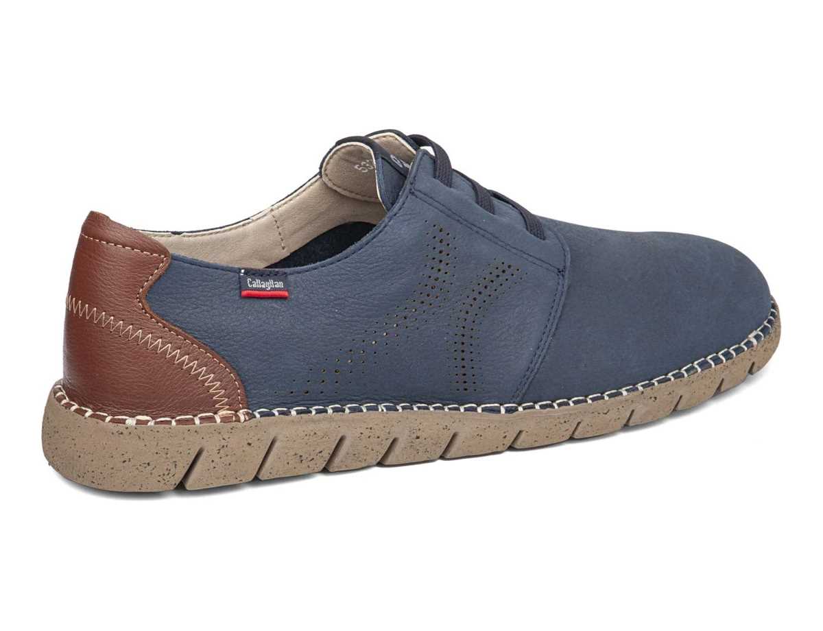 Callaghan 43200 Viz Veterschoenen Heren Blauw Bruin | YFI9154BH