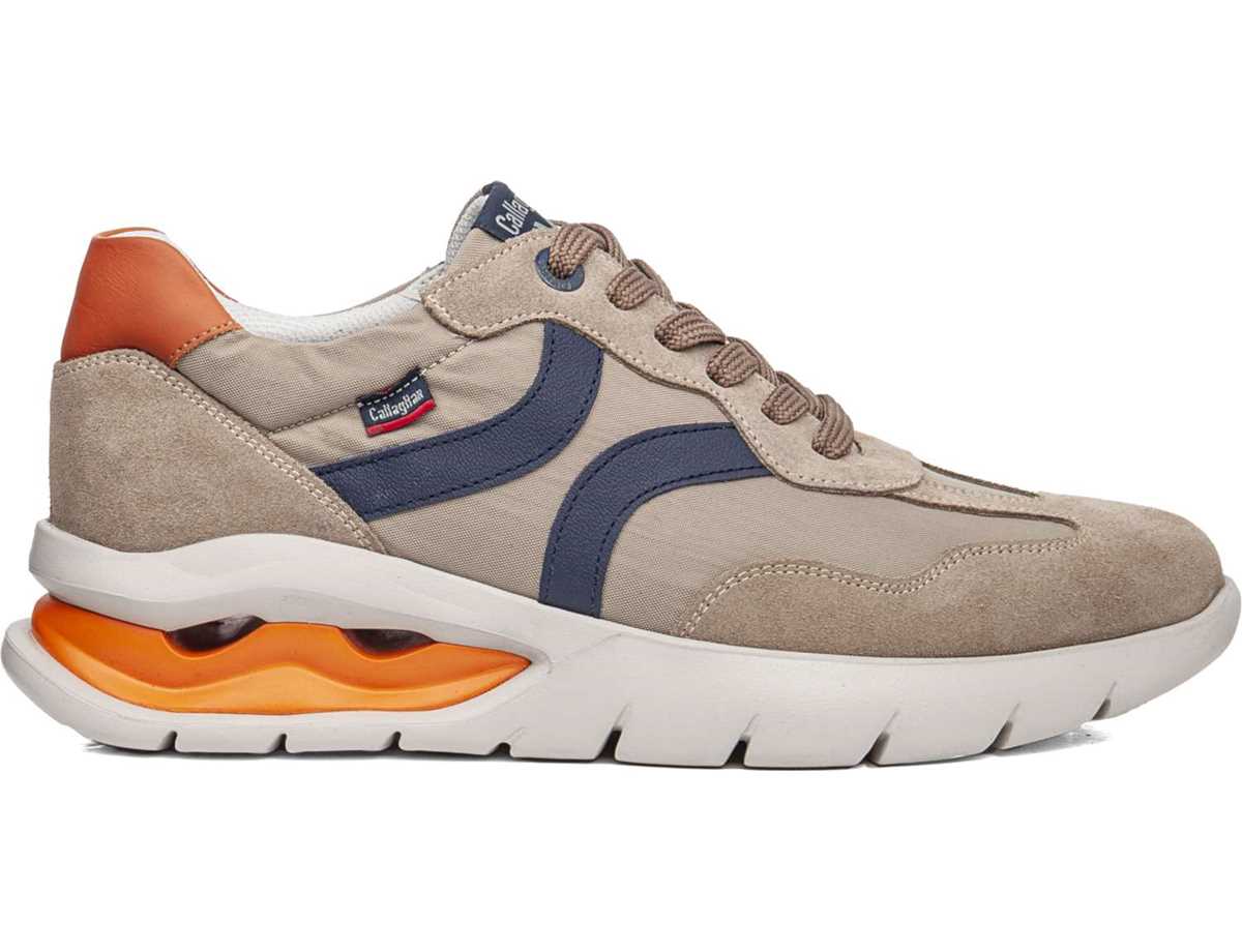 Callaghan 45408 Vento Sneakers Heren Beige Blauw | FPN6777FM