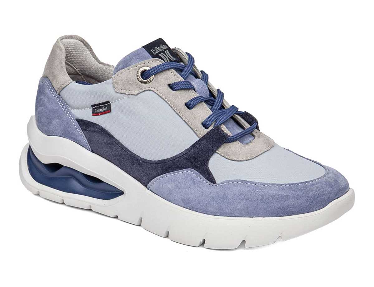 Callaghan 45811 Aria Sneakers Dames Blauw Beige | CXH3587EB