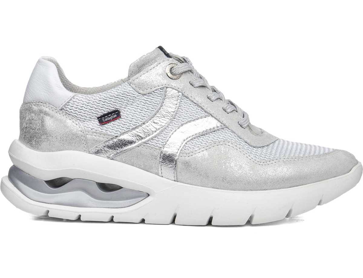 Callaghan 45812 Aria Sneakers Dames Wit Zilver | HBG1678YX