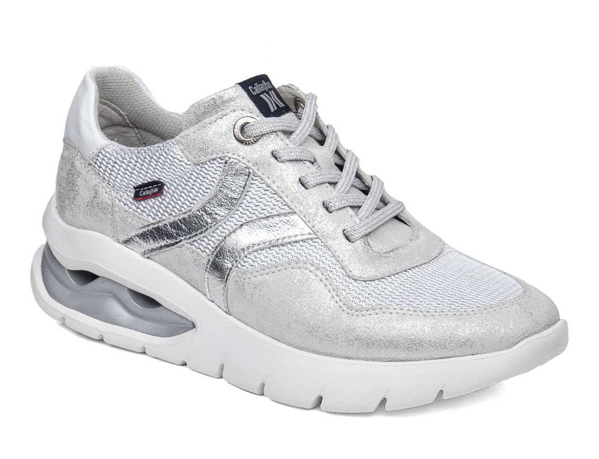 Callaghan 45812 Aria Sneakers Dames Wit Zilver | HBG1678YX