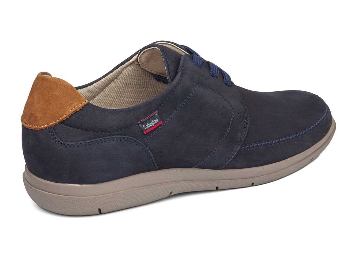 Callaghan 46804 Duna Veterschoenen Heren Blauw Bruin | ILY8041XD