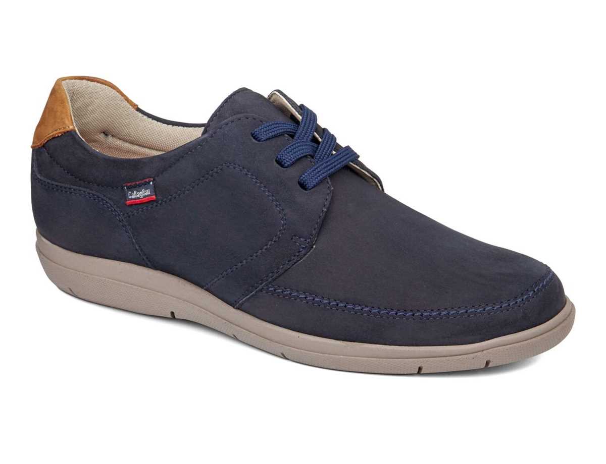 Callaghan 46804 Duna Veterschoenen Heren Blauw Bruin | ILY8041XD