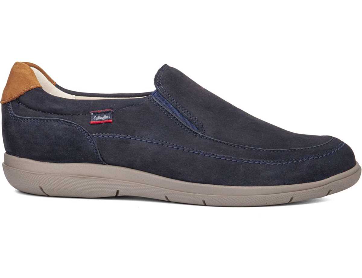 Callaghan 46805 Duna Mocassins Heren Blauw Bruin | FQW7221UC