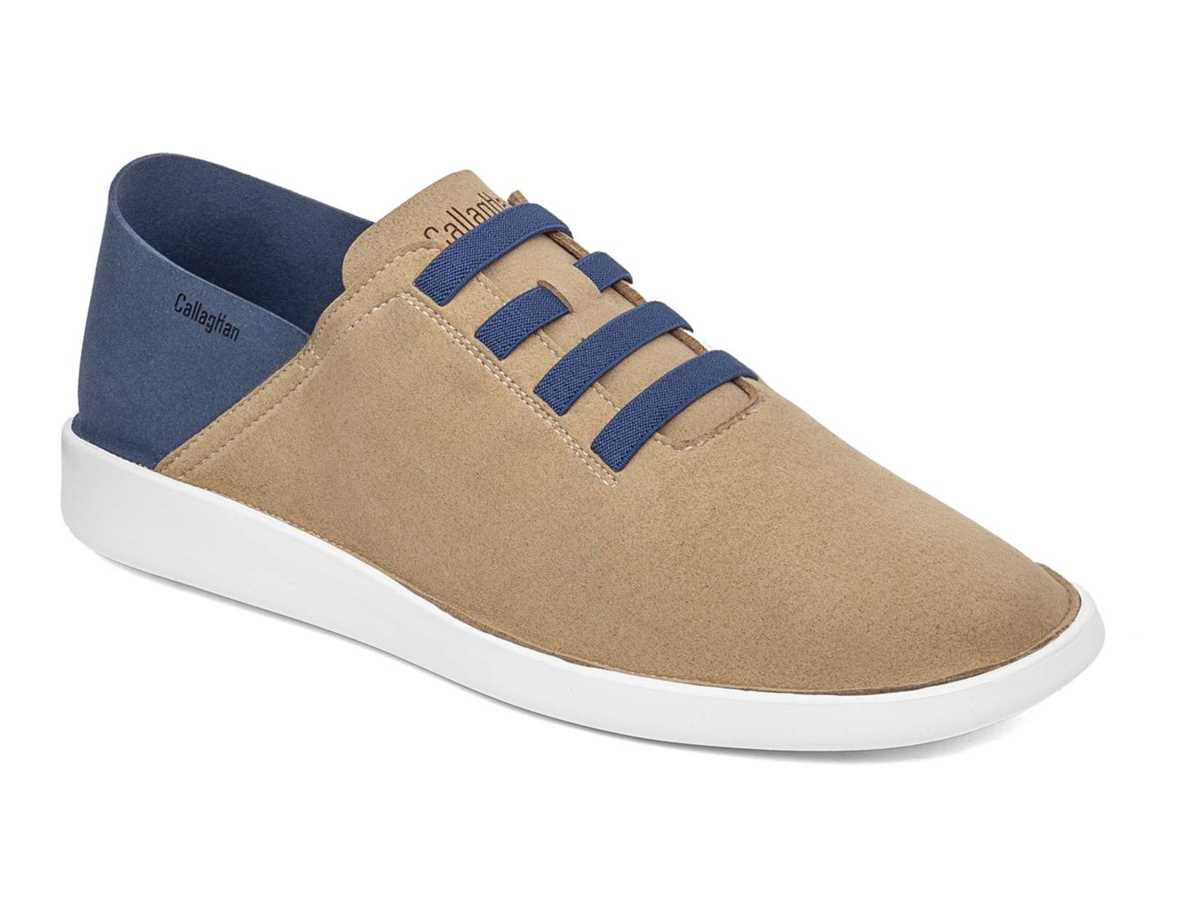 Callaghan 47700 In Cro Vrijetijdsschoenen Heren Beige Blauw | ONW7917IR