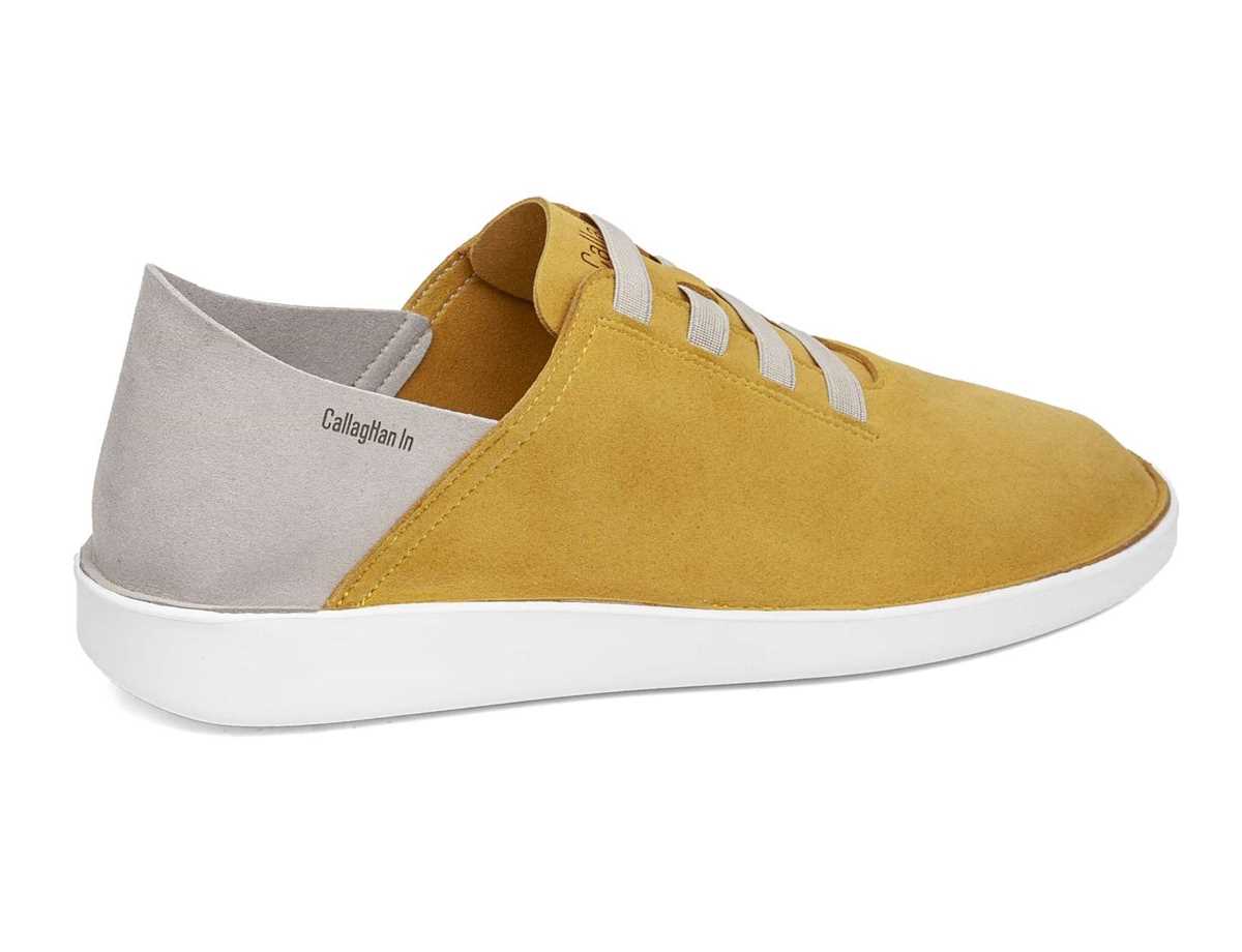 Callaghan 47700 In Cro Vrijetijdsschoenen Heren Geel Beige | SOS9012WY