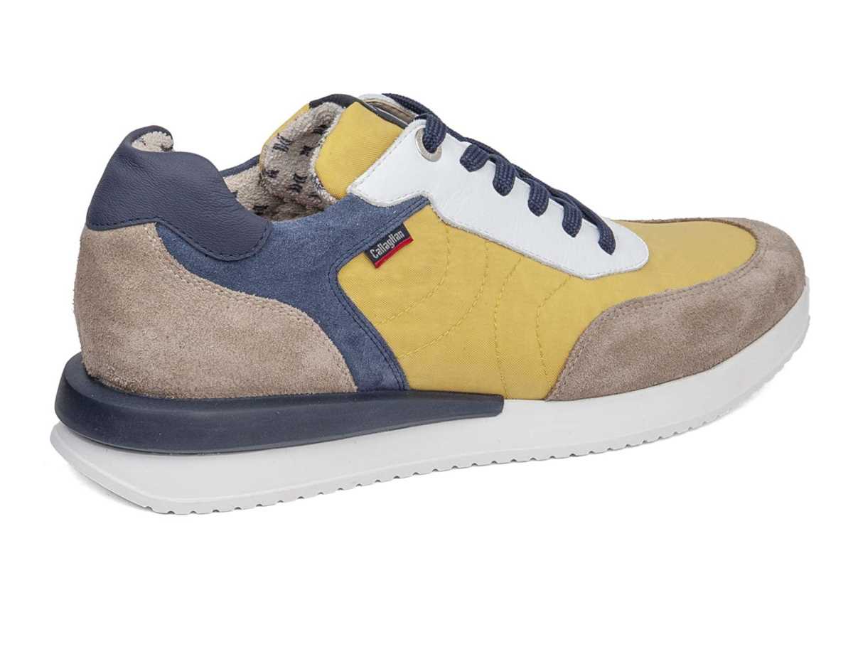 Callaghan 51100 Moses Sneakers Heren Beige Geel Blauw | RYT5660QW