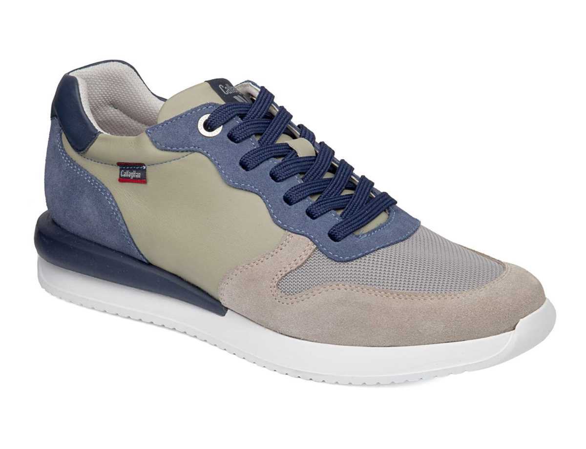 Callaghan 51103 Moses Sneakers Heren Beige Grijs Groen | KNO2585YA