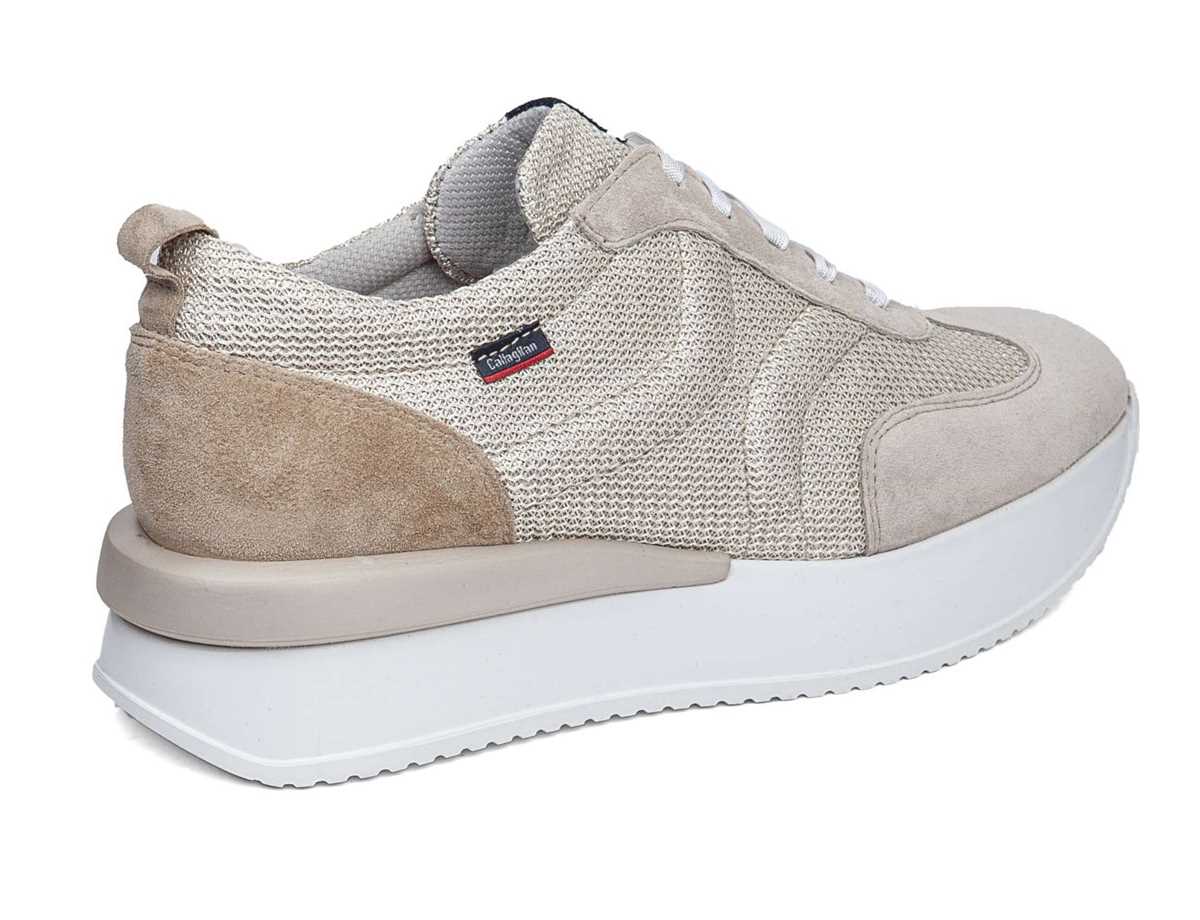 Callaghan 51200 Dina Sneakers Dames Wit Beige | MYG2810PS