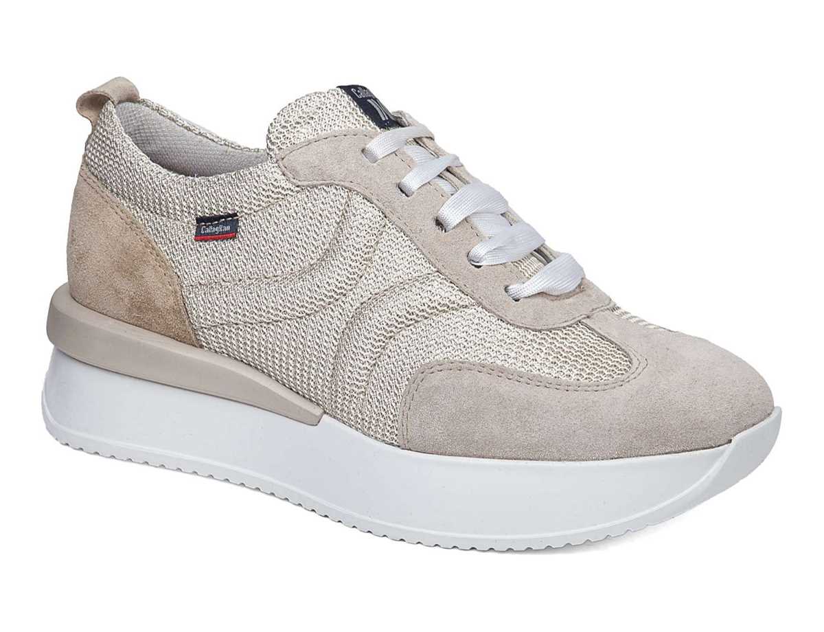 Callaghan 51200 Dina Sneakers Dames Wit Beige | MYG2810PS