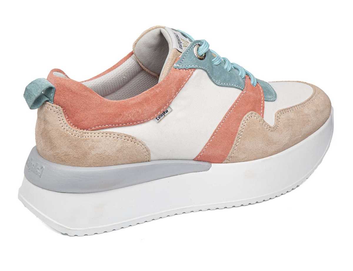 Callaghan 51206 Dina Sneakers Dames Roze Wit Beige | FZP299RU