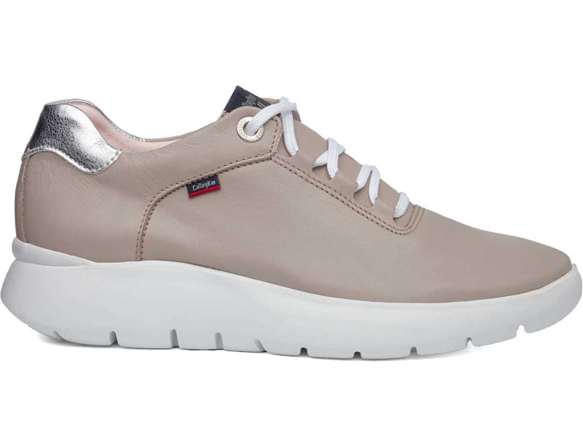 Callaghan 51400 Nube Sneakers Dames Beige Roze Zilver | KQH1518CU