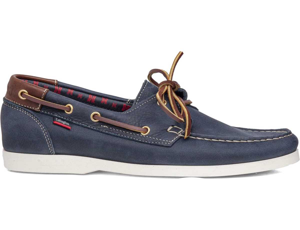 Callaghan 51600 Yate Bootschoenen Heren Blauw Bruin | YQY4834DN