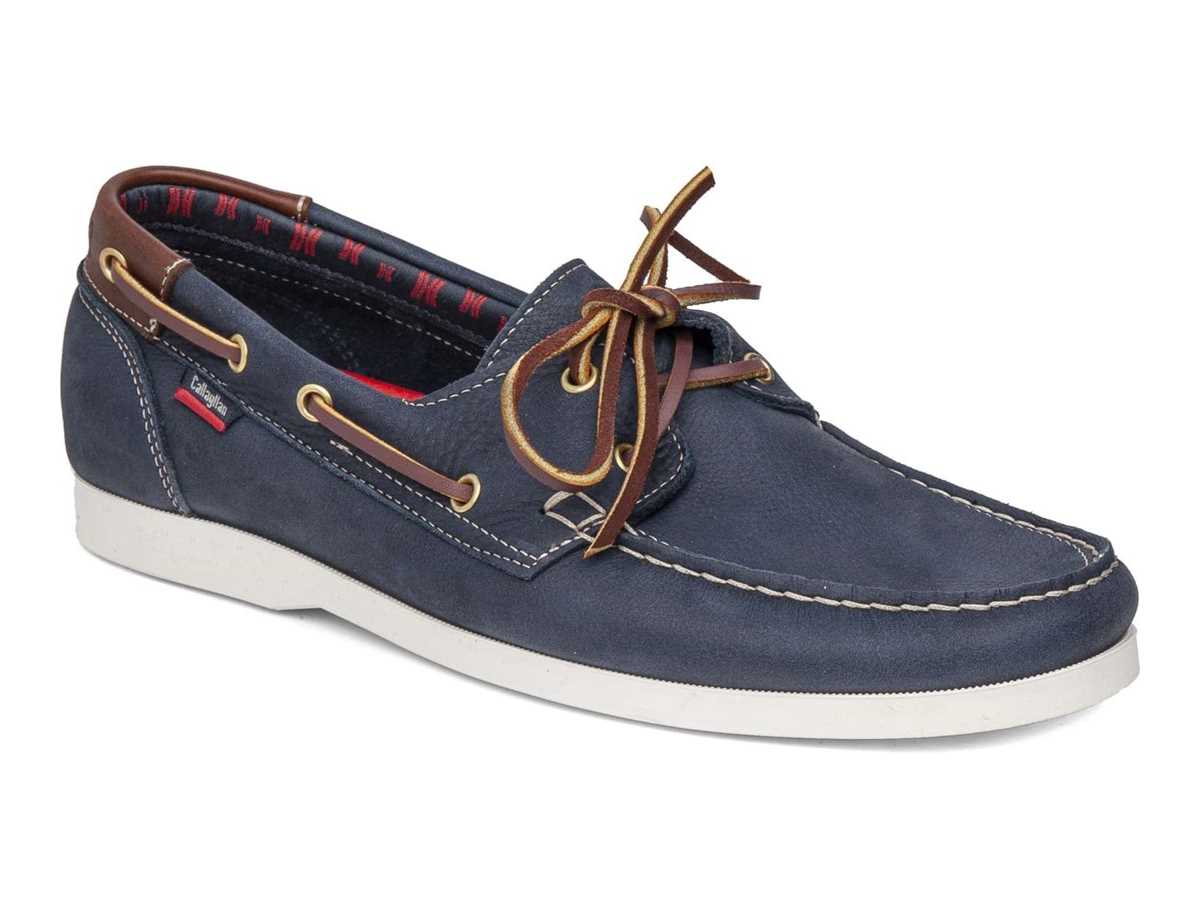 Callaghan 51600 Yate Bootschoenen Heren Blauw Bruin | YQY4834DN