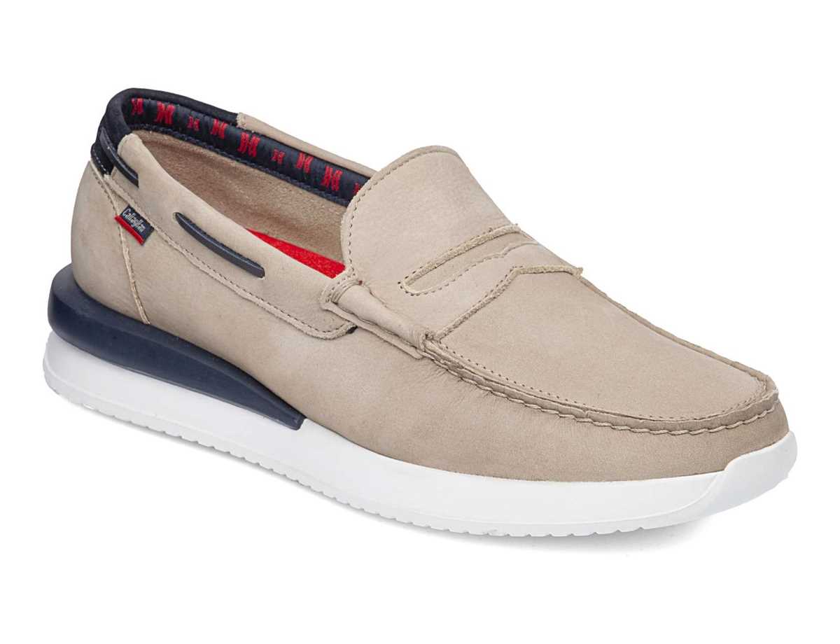 Callaghan 52101 Moses Mocassins Heren Beige Blauw | VEA9145BA