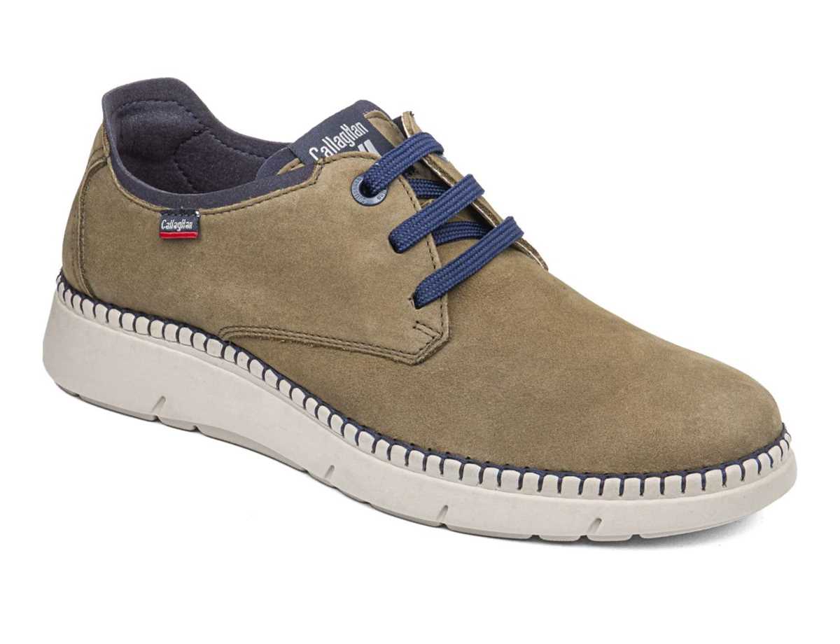 Callaghan 53500 Circular Veterschoenen Heren Groen Blauw | JPU1687PO