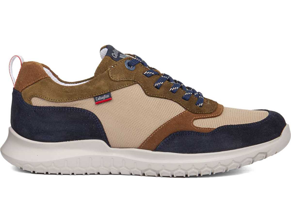 Callaghan 53704 Suv Marine Cro Vrijetijdsschoenen Heren Blauw Beige Bruin | NKN849SA