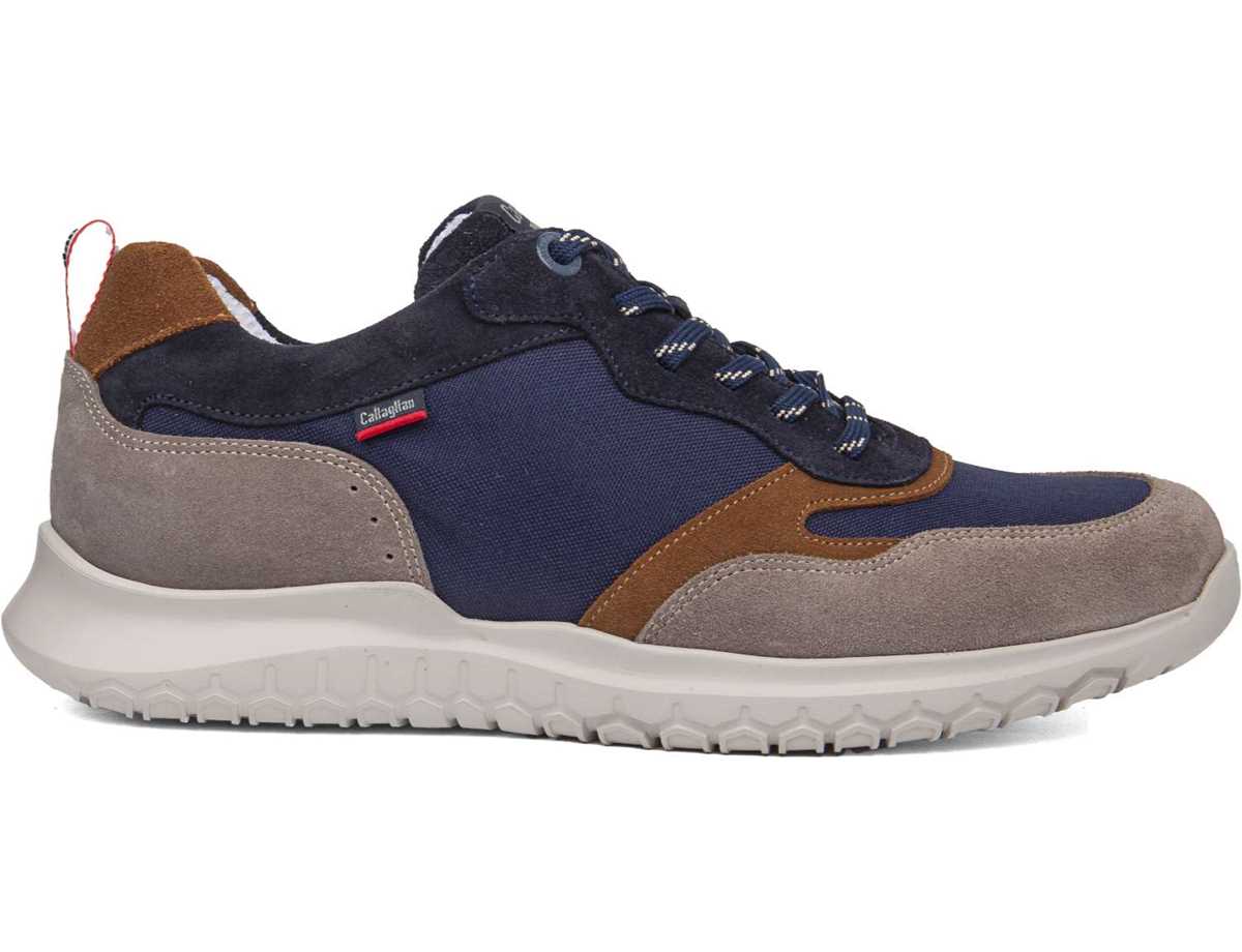 Callaghan 53704 Suv Marine Cro Vrijetijdsschoenen Heren Grijs Blauw Bruin | RFW3061UU