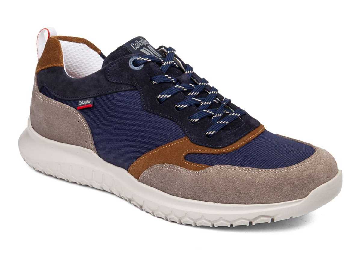 Callaghan 53704 Suv Marine Cro Vrijetijdsschoenen Heren Grijs Blauw Bruin | RFW3061UU