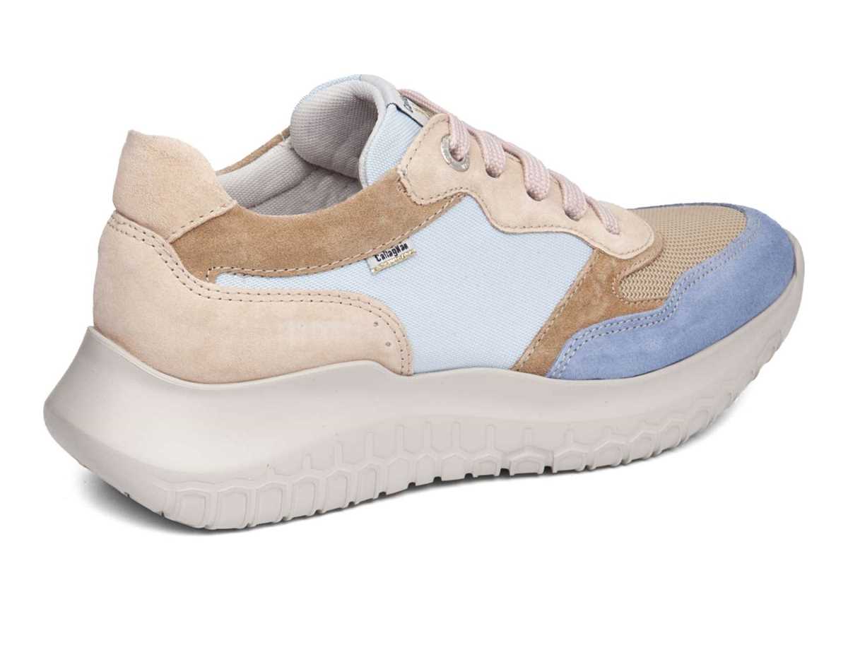 Callaghan 53802 Suv Marine Sra Sneakers Dames Blauw Beige | FHS784FJ